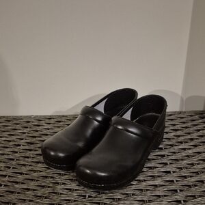 Dansko Men's Black Slip-On Loafers